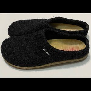 Geisswein Veitsch Wool Slippers Clogs Size 41